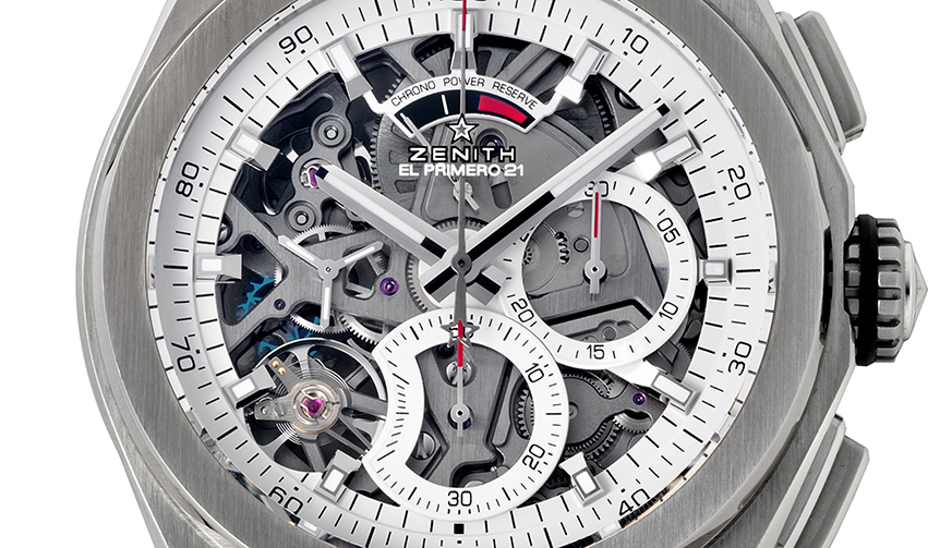 真っ白なシンプルフェイス。デファイ エル・プリメロ21の日本限定モデル｜ZENITH