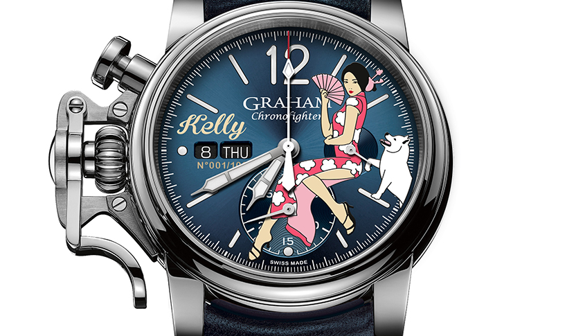 クロノファイター ヴィンテージノーズアートに限定モデルが登場｜GRAHAM