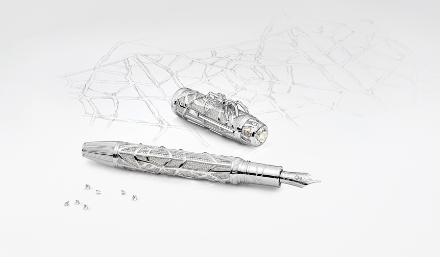 モンブランが威信をかけた、世界限定1点2億円相当の万年筆｜MONTBLANC