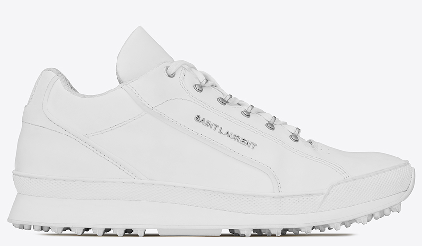 ホワイト＆クリーン。サンローランの新作スニーカー「JUMP」｜SAINT LAURENT