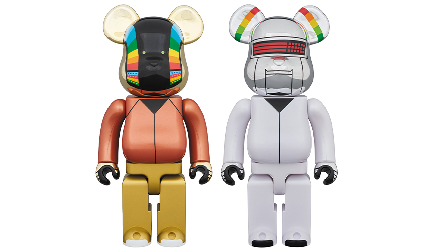 BE@RBRICK DAFT PUNK（DISCOVERY Ver.）2PACK 400%｜MEDICOM TOY