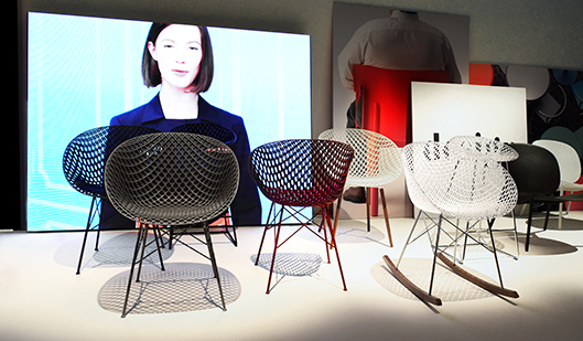 吉岡徳仁氏が手掛けた「MATRIX chair」|Kartell