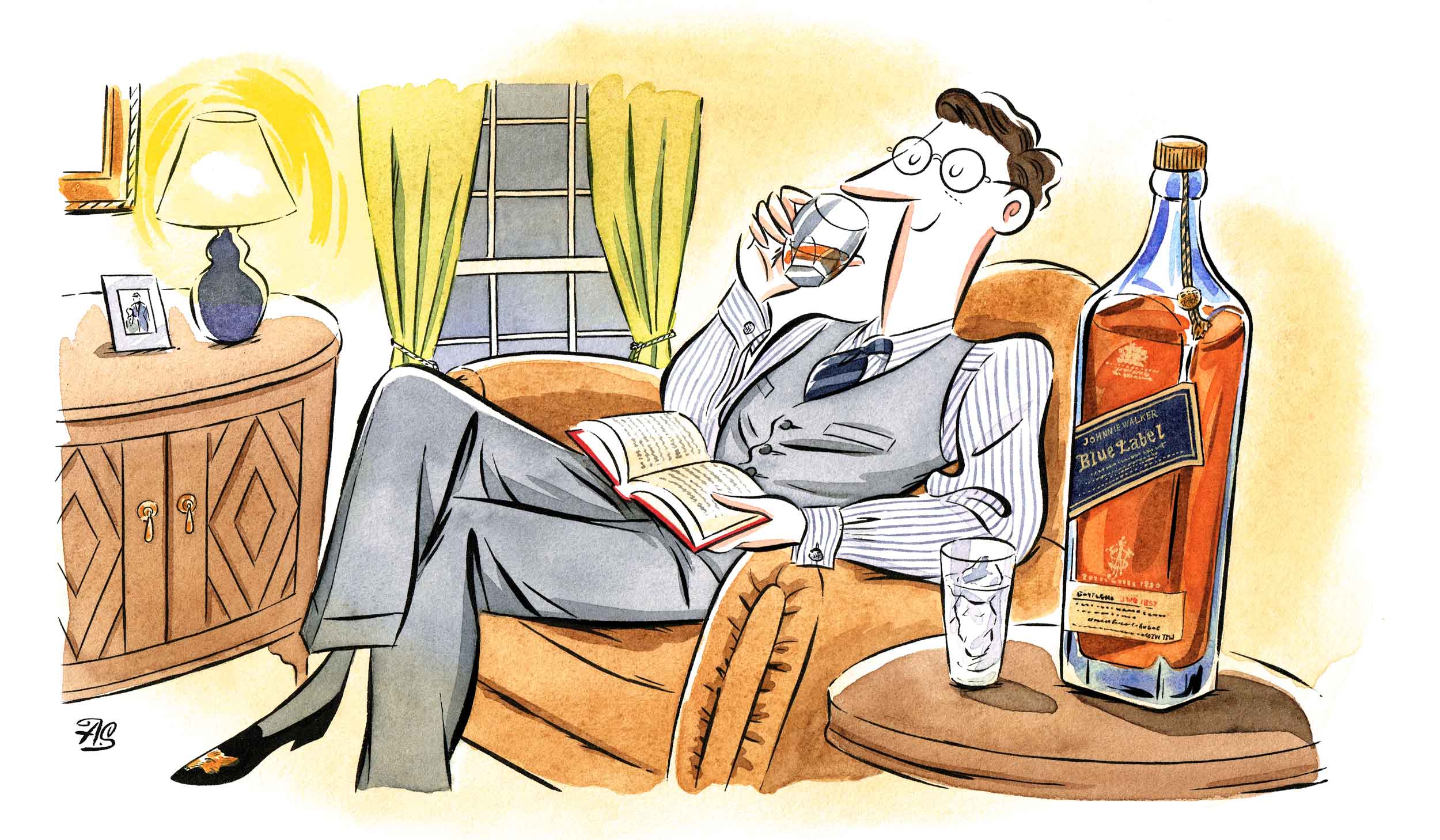 ソリマチアキラが堪能する「ブルーラベル」の味わい|JOHNNIE WALKER BLUE LABEL