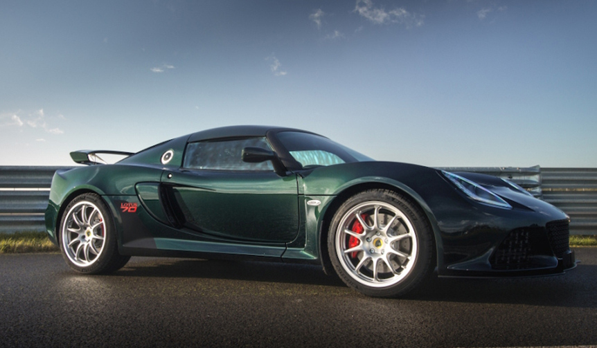 ロータス70周年を記念した16台限定のエキシージ|Lotus