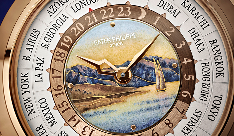ワールドタイムとミニット・リピーターがパテック フィリップによって統合|PATEK PHILIPPE