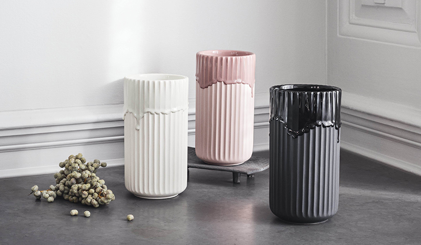 ブランドのアイコン「リュンビューベース」に新商品が登場｜Lyngby Porcelæn