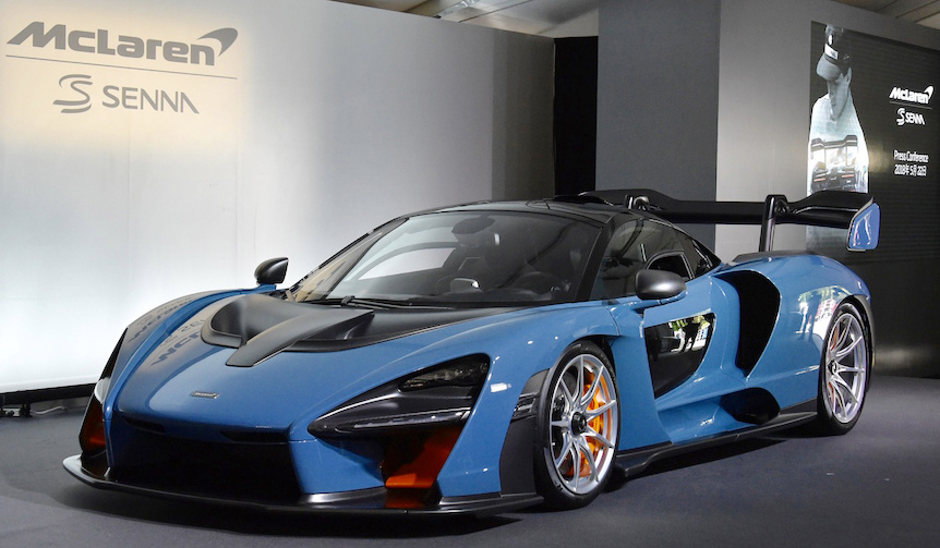 マクラーレンの最新マシン「セナ」が日本初上陸｜McLaren