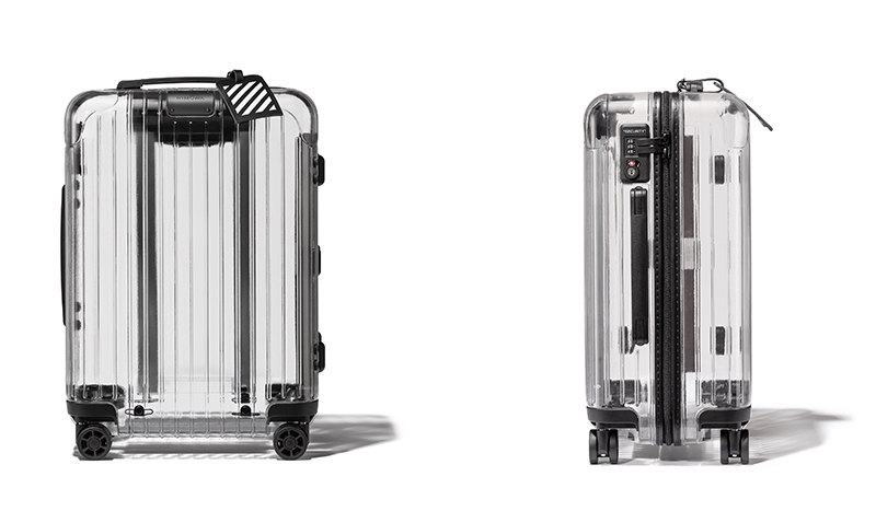 リモワから透明のキャリーケースが登場｜RIMOWA