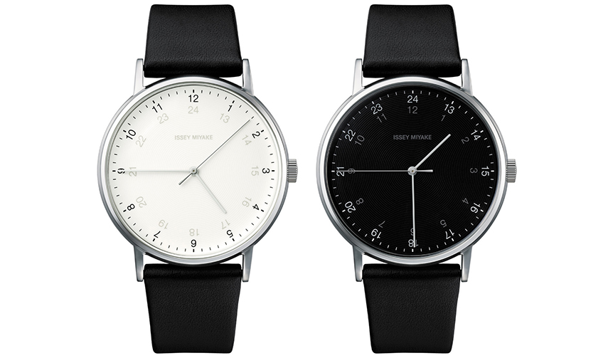 午前と午後、ふたつのfaceを持つ新シリーズ「f エフ」|ISSEY MIYAKE WATCH