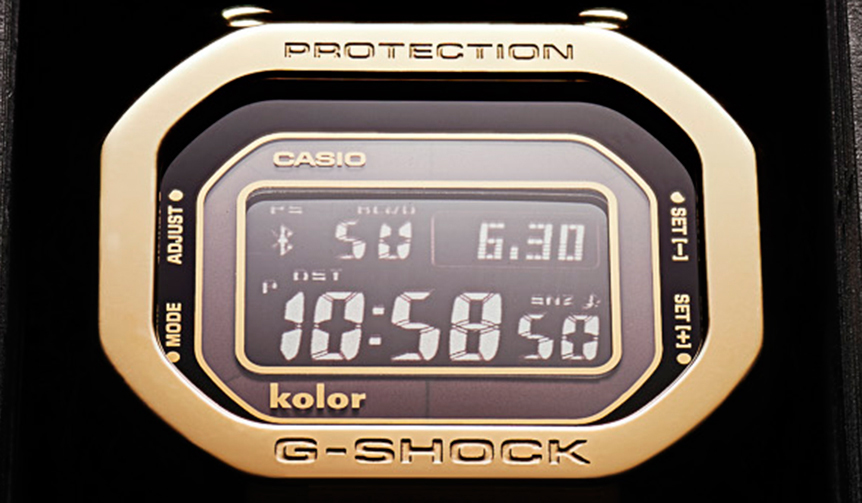 KolorとG-SHOCKのコラボレーションモデルが限定700本でリリース｜CASIO