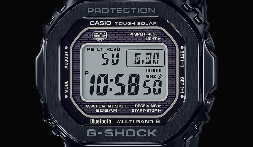 ポリッシュ仕上げされた金属の美しい発色で魅せるNewカラー|G-SHOCK