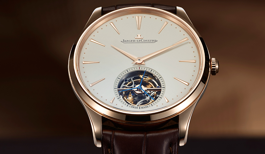 新作 18Kピンクゴールド製「マスター・ウルトラスリム・トゥールビヨン」|Jaeger-LeCoultre