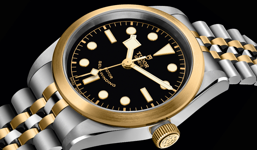 5列センターリンクのブレスレットを備えた新作「ブラックベイ 41/36/32 S&G」｜TUDOR