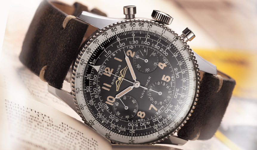 ナビタイマーの特徴的な初期型デザインを、世界限定1959本でリメイク|BREITLING