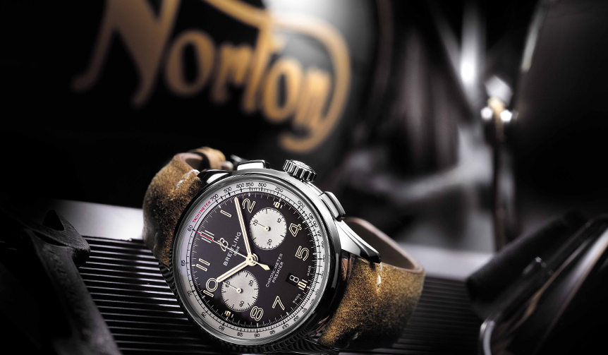 ブライトリング×ノートンの新たなるパートナーシップを祝すモデル｜BREITLING ギャラリー
