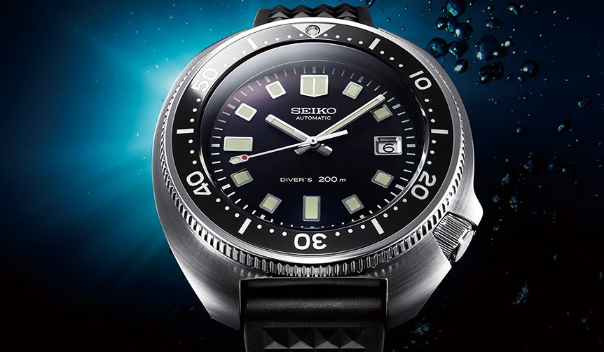 冒険家・植村直己も愛用した名作、1970年発売のメカニカルダイバーズを復刻｜SEIKO