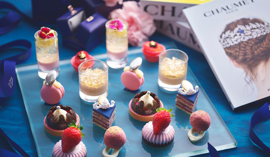 ハイジュエラー、ショーメとのコラボレーションによるアフタヌーンティー｜CONRAD TOKYO