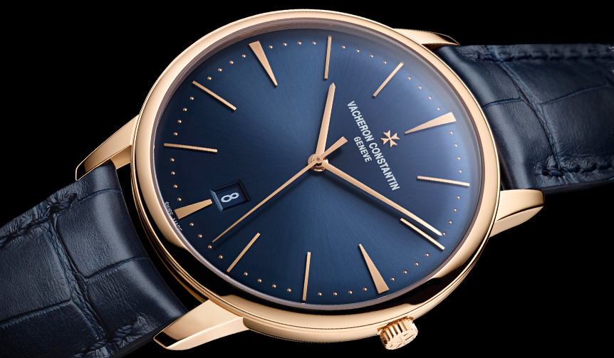 新色ミッドナイトブルーの「パトリモニー・オートマティック」|VACHERON CONSTANTIN