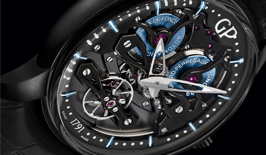 ジラール・ぺルゴによる“地球のようなブルー、宇宙のようなブラック”｜GIRARD-PERREGAUX ギャラリー