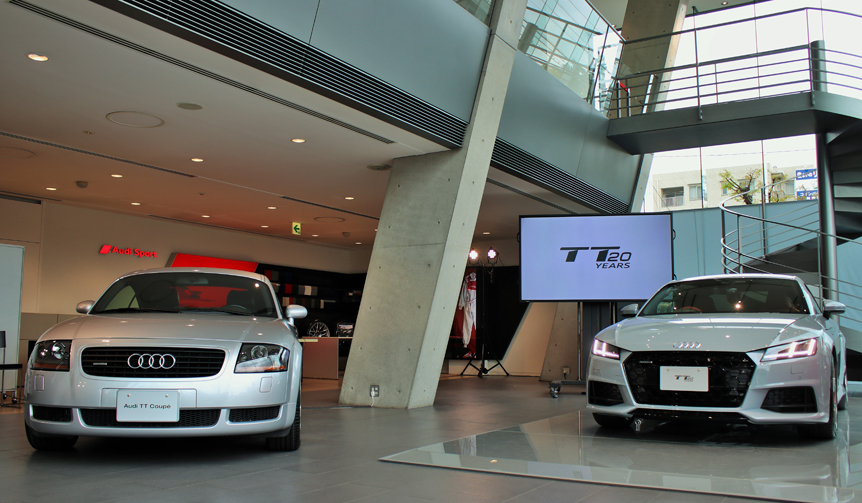 アウディTT改良及び20周年記念モデルを発表|Audi
