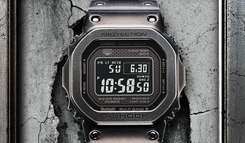 GショックらしさMAX! ヴィンテージテイストを再現したフルメタルモデル|G-SHOCK