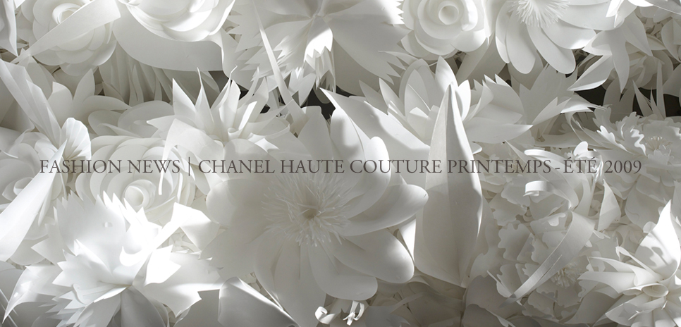  シャネル オートクチュール 2009春夏 ギャラリー