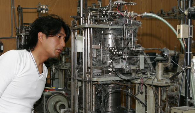  三原康裕的日本モノづくり「第3回　ル・モンドの靴下」（3） ギャラリー