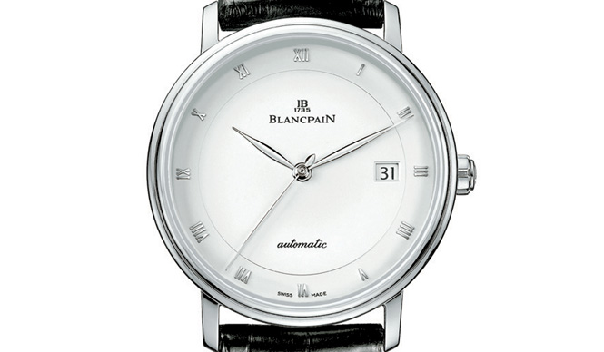  BLANCPAIN｜ヴィルレ ウルトラスリム セコンドハンド デイト