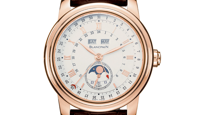  BLANCPAIN｜ル・ブラッシュ コンプリート カレンダー GMT ムーンフェイズ