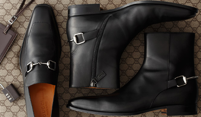  GUCCI｜優雅なビジネストリップへと導くグッチのラゲージ＆シューズ ギャラリー