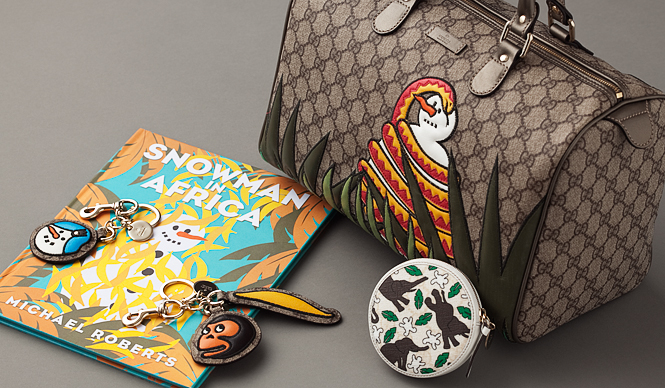  GUCCI｜グッチ ユニセフ支援キャンペーン5周年に「スノーマン」登場 ギャラリー