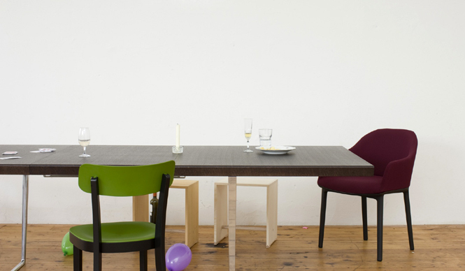  6人用が約10人用に大変身！｜アントニオ・チッテリオ『Extendable Dining Table』 ギャラリー