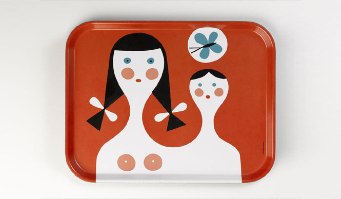 デザイン界の巨匠のグラフィックが光るトレイ「Classic Tray」 ギャラリー