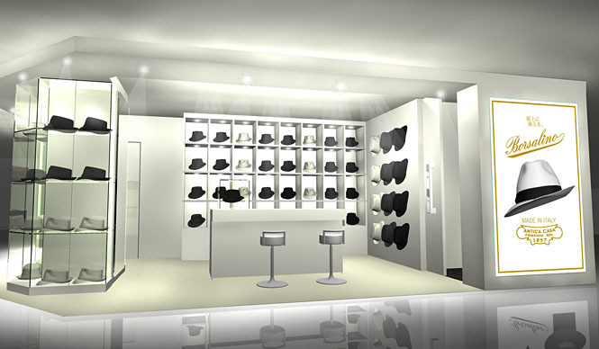  Borsalino｜ボルサリーノ 大丸心斎橋店 オープン ギャラリー