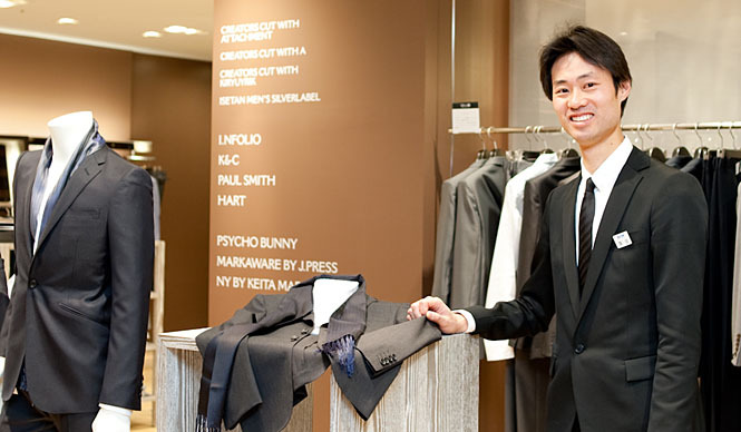  伊勢丹新宿店メンズ館4階｜「モダン テーラリング」バイヤー 落合将一氏インタビュー ギャラリー