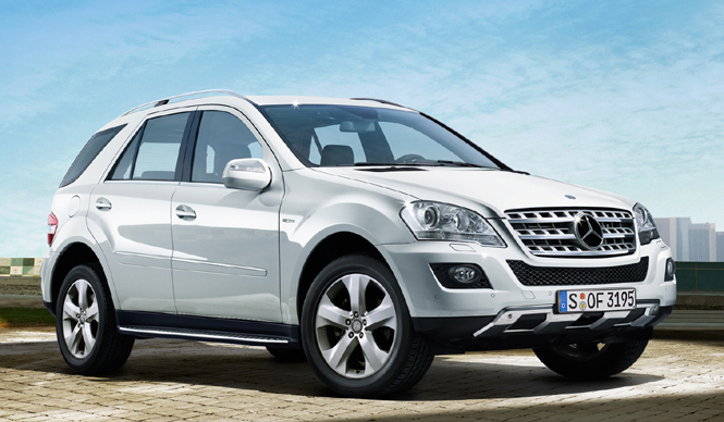 Mercedes-Benz ML350 BlueTEC 4MATIC プレミアムSUV「ML」にディーゼル登場