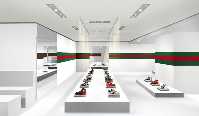  グッチ｜GUCCI　期間限定のスニーカーストアがいよいよ東京に上陸！ ギャラリー
