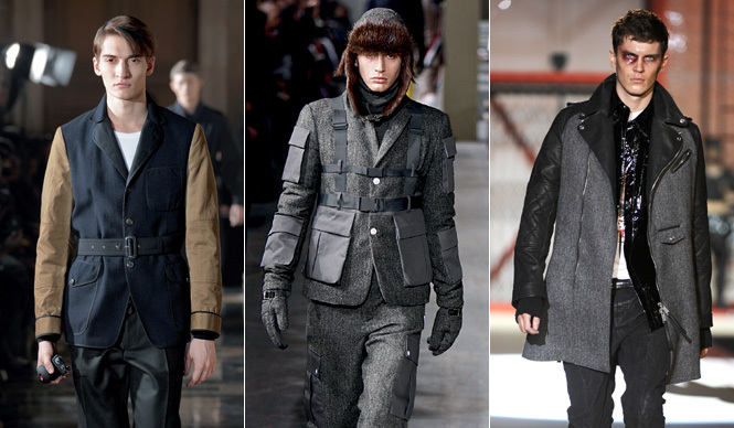  特集｜01 メンズ FW 2010-2011 異素材 ギャラリー