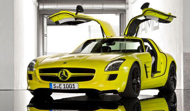  Mercedes-Benz SLS AMG E-Cell｜電気で走るスポーツカーが誕生間近！ ギャラリー