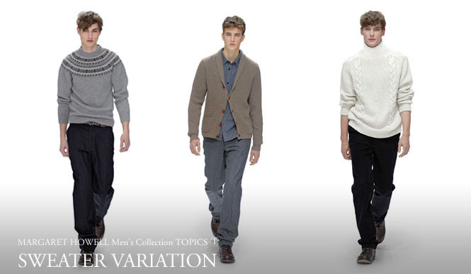  MARGARET HOWELL｜ブランドの伝統を美しく表現した2010秋冬メンズコレクション ギャラリー