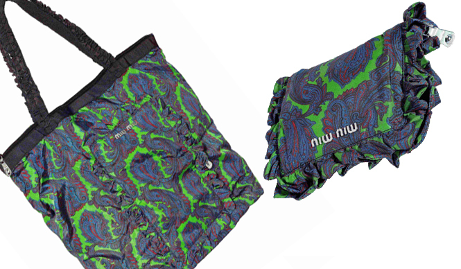  MIU MIU｜復刻プリントバッグシリーズ第一弾から日本限定78個のプレミアアイテム登場！ ギャラリー