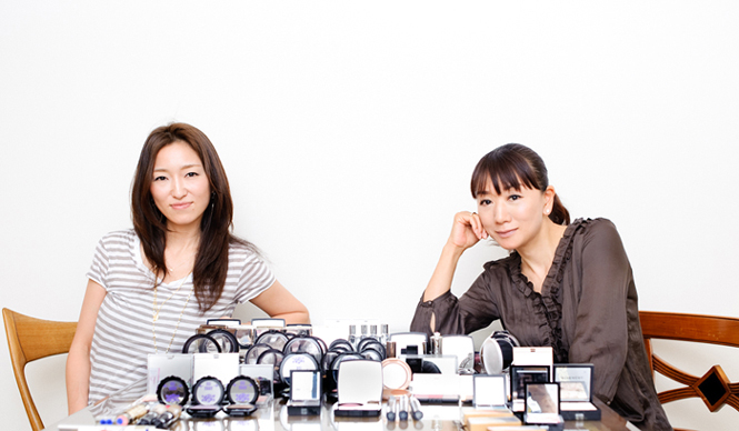  藤原美智子（ふじわらみちこ） × 永富千晴（ながとみちはる）対談（後編）｜ 「藤原美智子流、この秋のトレンドメイク」 ギャラリー