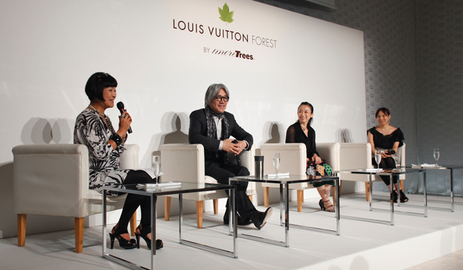  LOUIS VUITTON FOREST BY more trees｜特別シンポジウム「美しい未来の地球に向けて…」 ギャラリー