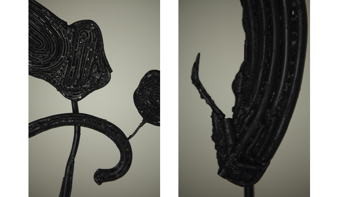  書家 紫舟 東京初の展覧会を開催 ギャラリー