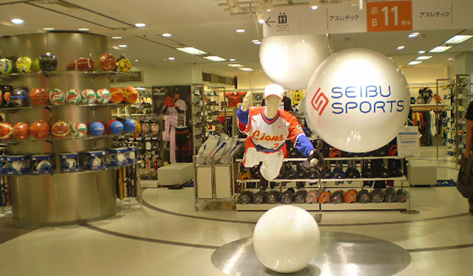  西武池袋本店｜本館8階にスポーツ専門大店「SEIBU SPORTS」オープン ギャラリー