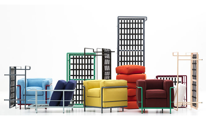  Cassina ixc.｜ル・コルビュジエの名作に「LCカラーフレーム」登場 ギャラリー