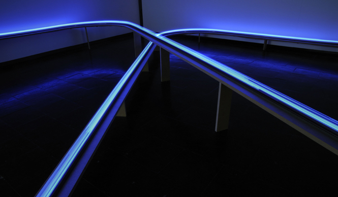  宮島達男｜「Time Train」展　インタビュー ギャラリー