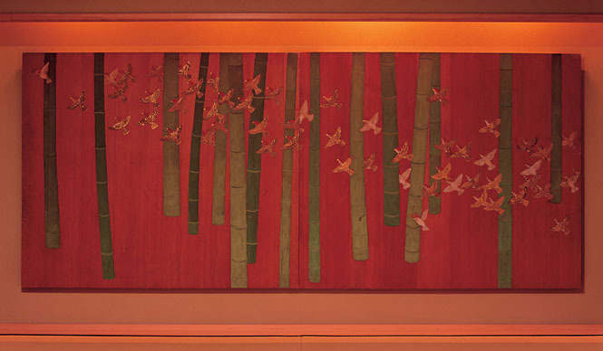  竹庭 柳生の庄｜「柳生の庄40周年記念　堀 文子展」開催 ギャラリー