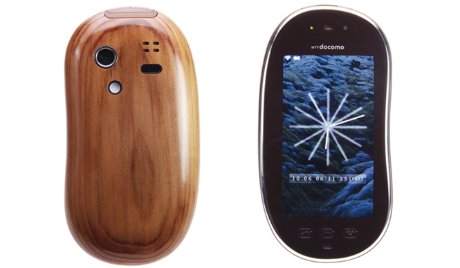  docomo｜ドコモ　四万十ヒノキを使ったケータイを限定発売 ギャラリー