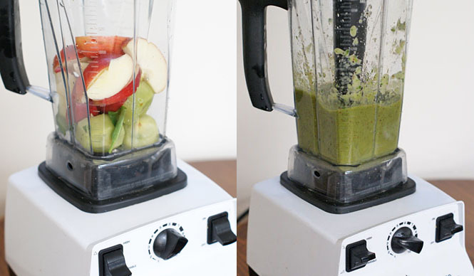  連載・福岡淳子｜12月のフルーツ “リンゴ＆ホウレンソウ”スムージー ギャラリー